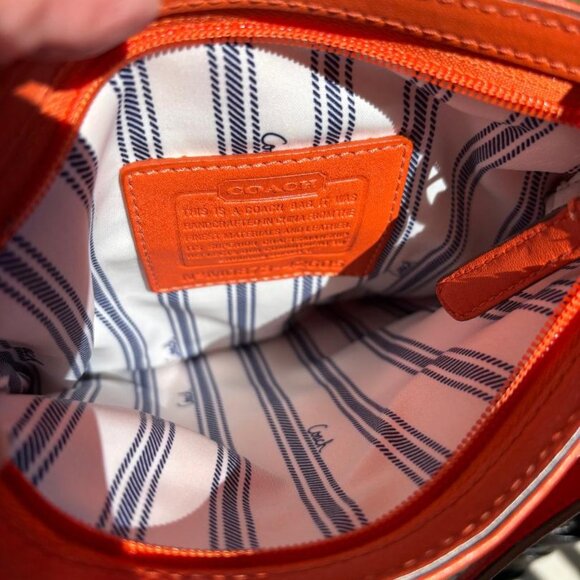 Vintage Coach Bonnie Cashin Collection Print Crossbody Bag Kiss Lock Pocket - Picture 5 of 6